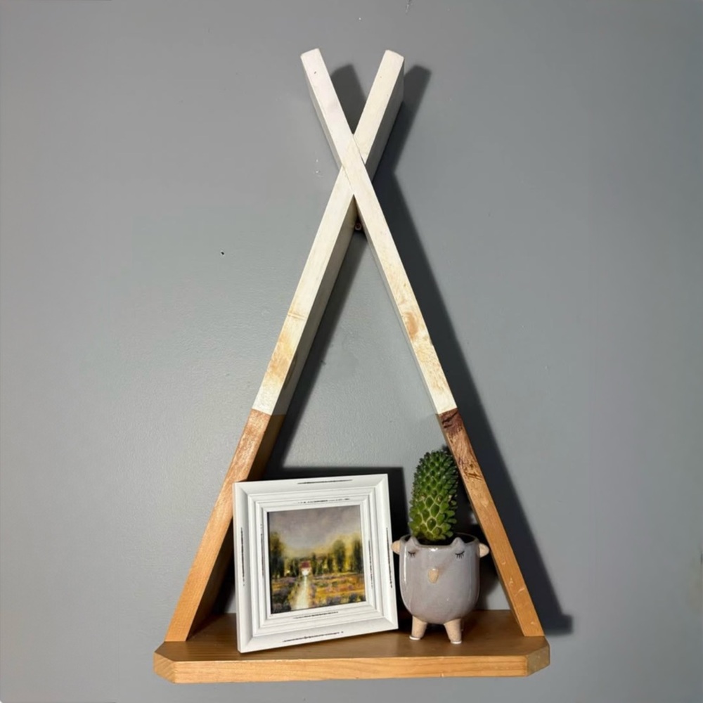 Teepee Shelf Home Decor
